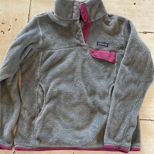 Patagonia Re-Tool Snap Fleece Pullover Size Small